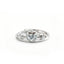 Heart Cut Moissanite Ring 925 Sterling Silver Crown Setting