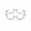 Minimalist Ring 925 Sterling Silver Adjustable Crown Band