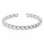 Twisted Cuff Bracelet 925 Sterling Silver Polished Rope Texture