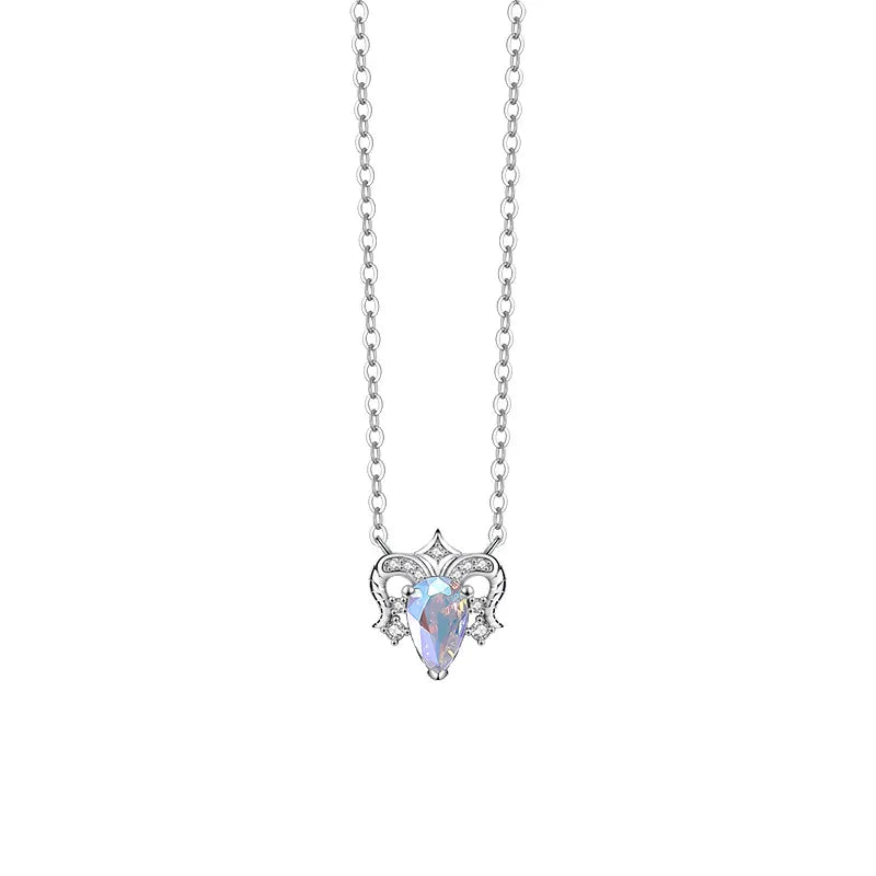 Zodiac Sign Necklace in 925 Sterling Silver