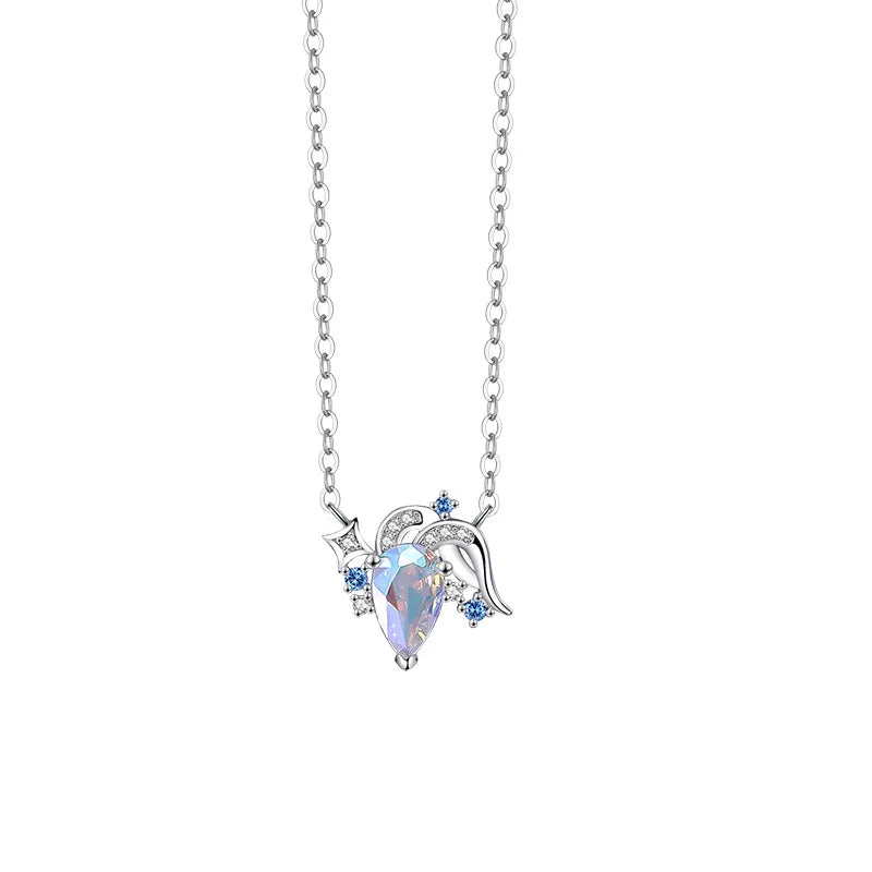 Zodiac Sign Necklace in 925 Sterling Silver