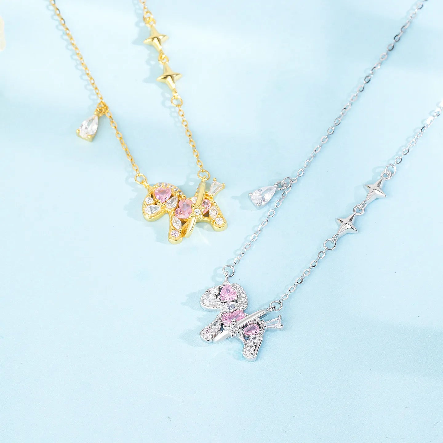 Horse Necklace for Women | 925 Sterling Silver Cubic Zirconia Pendant
