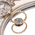 925 Sterling Silver Helen Coin Ring