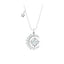 Moon and Star Necklace | 1 Carat Moissanite Crescent Moon Pendant in 925 Sterling Silver