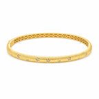 Star Bangle 925 Sterling Silver Brushed Finish With Cubic Zirconia Accents