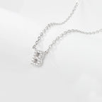925 Sterling Silver Initial Necklace for Women Letter Pendant