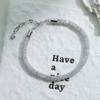 Sterling Silver Mesh Bracelet 925 Adjustable Italian Inspired