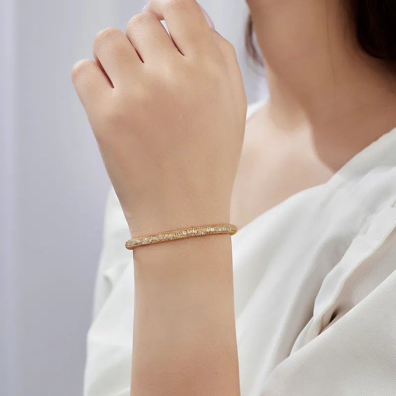 Sterling Silver Mesh Bracelet 925 Adjustable Italian Inspired