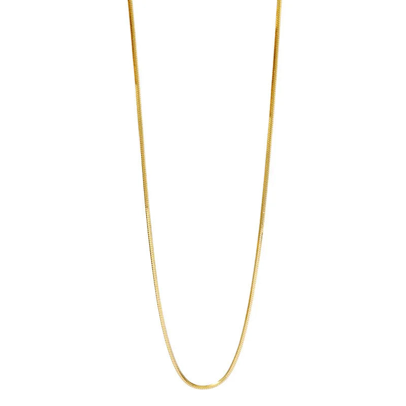 Sterling Silver Snake Chain Necklace Choker 925 Adjustable