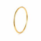925 Thin Sterling Silver Band Ring Minimalist Stackable