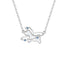 Unicorn Necklace 925 Sterling Silver with Mother of Pearl
